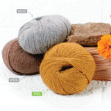 Alpawool® Baby 200 Fingering HF114 - 6x50g Alpakawolle Senfgelb Melange