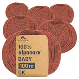 alpacare® Baby 100 DK washable HF158 - 6x50g alpaca wool autumn leaves melange