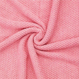 alpacare® baby blanket 100% baby alpaca wool pearl pink melange (HF161)