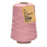 Alpawool® Baby 50 Bulky HF161 - 500g laine d'alpaga Kone rose perle mélange