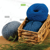 Alpawool® Baby 100 DK HF234 - 6x50g Alpaca Wool Royal Blue Melange