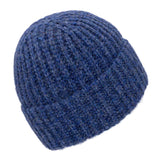 ALPAWOOL® Baby Big & Light Damen und Herren Mütze Dunkelblau Melange (HF236)