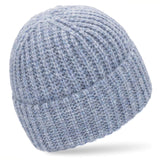Bonnet Alpawool® Baby Big &amp; Light pour femme et homme, mélange glacier (HF241)