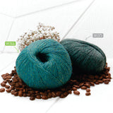 Alpawool® Baby 200 Fingering HF266 - 6x50g Alpaca Wool Blue-Green Melange