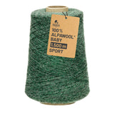 Alpawool® Baby 150 Sport HF275 - 500g Alpakawolle Kone Smaragd Melange