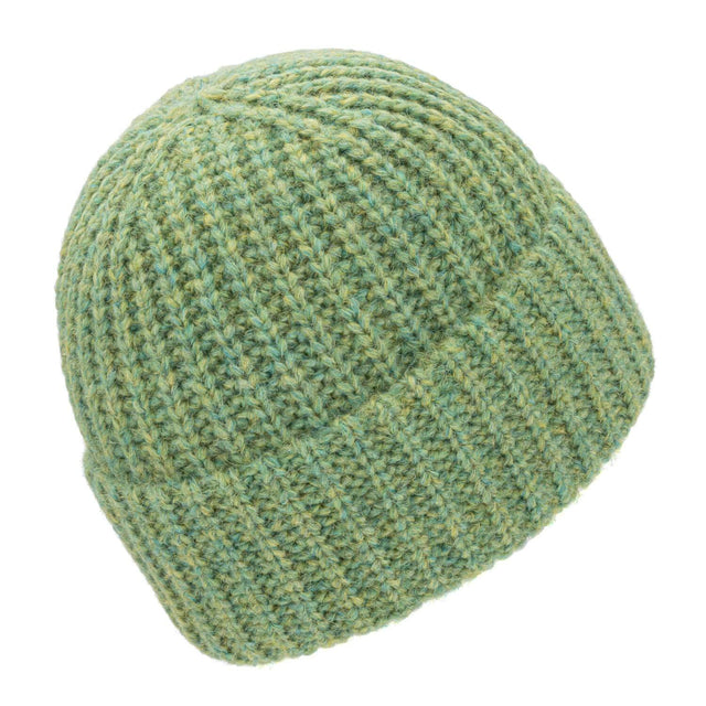 ALPAWOOL® Baby Big & Light Damen und Herren Mütze Lindenblüte Melange (HF283)