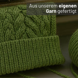 ALPAWOOL® Baby 50 women's and men's hat medium green heather (HF285)