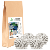 ALPAWOOL® Baby 50 Strick-Set Mütze Schneeleopard NFX10