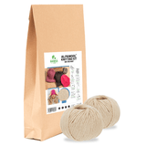 ALPAWOOL® Baby 100 Strick-Set Mütze Beige NFA02