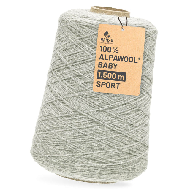 Alpawool® Baby 150 Sport NFA09 - 500g Alpakawolle Kone Silbergrau