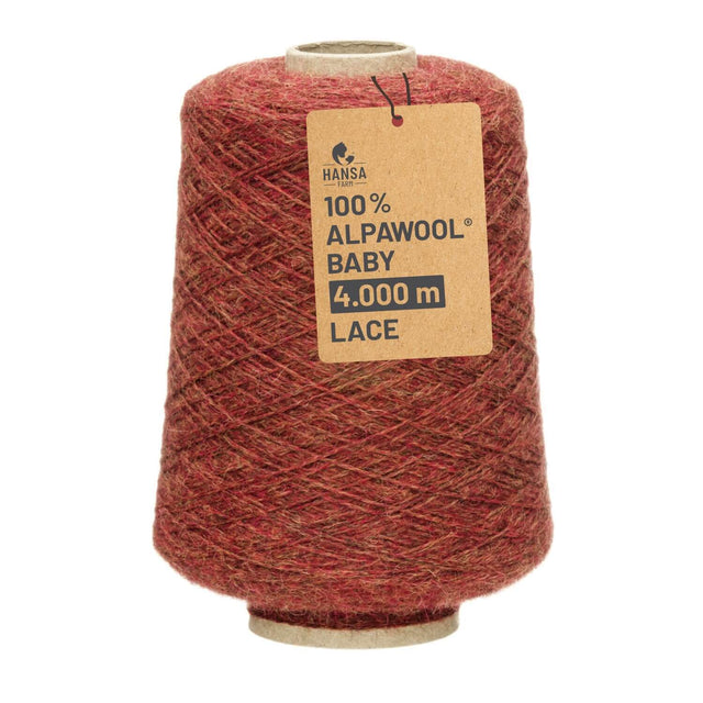 Alpawool® Baby 400 Lace HF158 - 500g Alpakawolle Kone Herbstlaub Melange