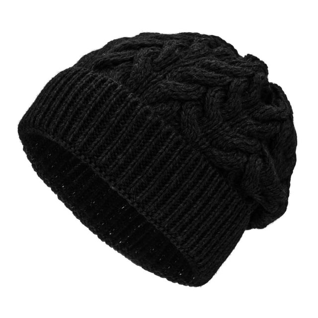 ALPAWOOL® Baby 50 bonnet femme et homme noir (NFA15)