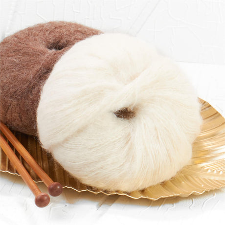 Alpawool® Baby Brushed NFA01 - 4x50g Alpaca Wool Natural