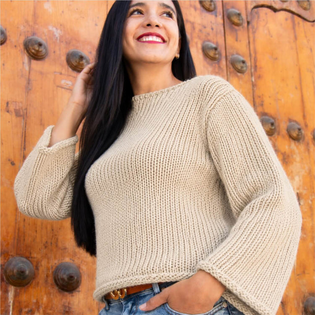 alpacare® Baby 100 DK washable NFA02 - 6x50g Alpaca Wool Beige