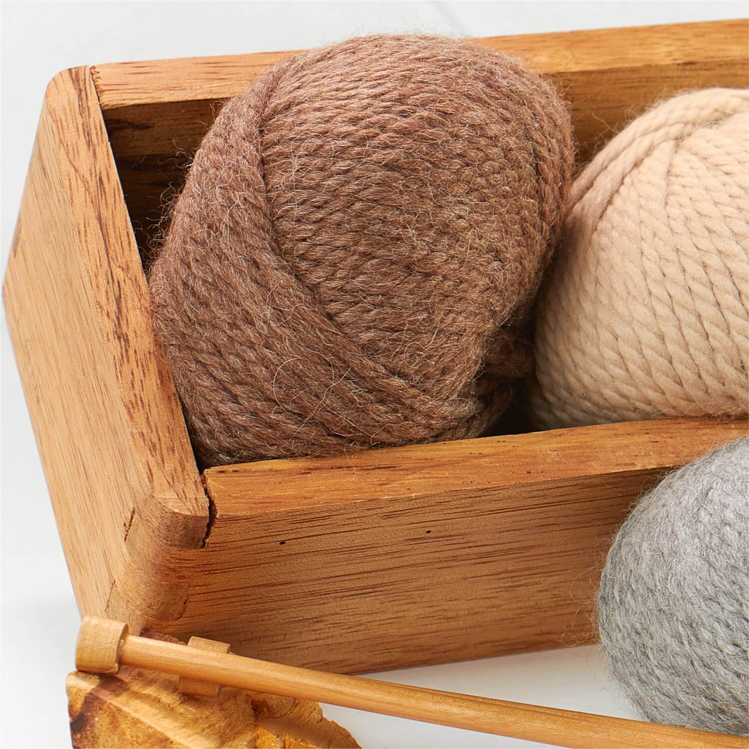 Alpawool® Baby 50 Bulky NFA06 - 6x50g Alpaca Wool Brown – Hansa-Farm