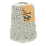 Alpawool® Baby 150 Sport NFA09 - 500g Alpakawolle Kone Silbergrau