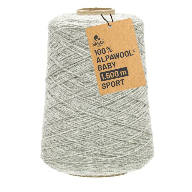 Alpawool® Baby 150 Sport NFA09 - 500g Alpakawolle Kone Silbergrau