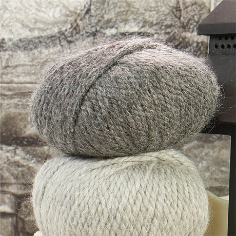 Alpawool® Baby 50 Bulky NFA12 - 6x50g Alpaca Wool Dark Grey