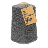 Alpawool® Baby 100 DK NFA12 - 500g Alpakawolle Kone Dunkelgrau