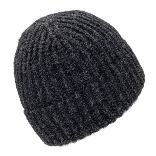 ALPAWOOL® Baby Big & Light Damen und Herren Mütze Anthrazit (NFA14)