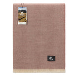 Baby Alpaka Plaid Decke Misty Rose Weave