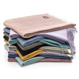 Baby Alpaka Plaid Decke Forest Mist Weave