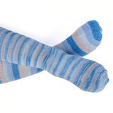 alpacare® Baby Socks waschbar Story Set - 2x112g Alpakawolle Blue Breeze