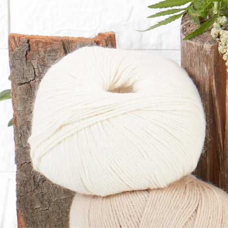 Alpawool® Royal 200 Fingering NFA01 - 4x50g Alpaca Wool Natural