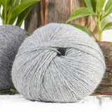 Alpawool® Royal 200 Fingering NFA09 - 4x50g Alpakawolle Silbergrau