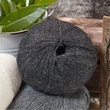 Alpawool® Royal 200 Fingering NFA14 - 4x50g Alpakawolle Anthrazit