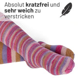 alpacare® Baby Socks waschbar Story Set - 2x112g Alpakawolle Corn Shades