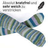alpacare® Baby Socks waschbar Story Set - 2x112g Alpakawolle Mirror Lake