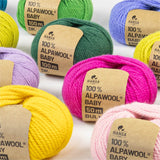 Alpawool® Baby 100 DK CF180 - 6x50g Alpakawolle Day Dreamer