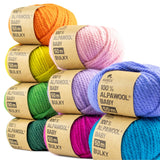 Alpawool® Baby 100 DK CF180 - 6x50g Alpakawolle Day Dreamer