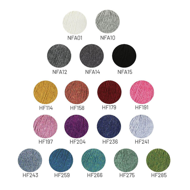 Alpawool® Baby 400 Lace NFA10 - 4x50g Alpakawolle Hellgrau