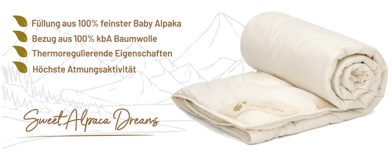 Baby Alpaka Decke Plaid in Oeko-Tex® 100 Qualität