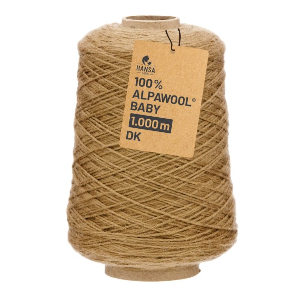 Alpawool® Baby 100 DK NFA03 - 500g Alpakawolle Kone Cappuccino