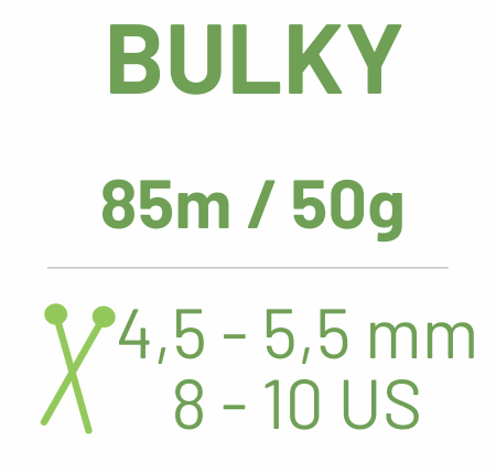 Bulky-mit-Needles